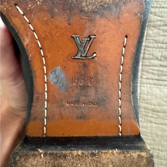 Louis Vuitton Black Chelsea Ankle Boots 7.5 - Picture 8 of 8